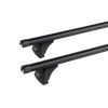 Prorack Heavy Duty Black 2 Bar Roof Rack for Land Rover Defender 130 Gen2 5dr SUV with Factory Fitted Track (2023 onwards) - Track Mount