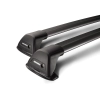 Yakima Aero FlushBar Black 2 Bar Roof Rack for BYD Shark 6 4dr Ute with Raised Roof Rail (2024 onwards) - Raised Rail Mount