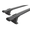 Prorack Aero Through Black 2 Bar Roof Rack for Chery Tiggo 5dr SUV with Flush Roof Rail (2024 onwards) - Flush Rail Mount