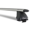 Rhino Rack JA2818 - Vortex 2500 Silver 2 Bar Roof Rack for DODGE RAM 4dr 4dr Ute from 2009