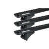 Rhino Rack JC-04919 Sportz RCH Black 3 Bar Roof Rack for Land Rover Range Rover 5dr SUV with Bare Roof (2002 to 2012) - Factory Point Mount