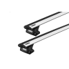 Thule 7106 WingBar Evo Silver 2 Bar Roof Rack for Haval Jolion 5dr SUV with Flush Roof Rail (2021 onwards) - Flush Rail Mount