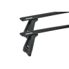 Rhino Rack JC-05031 Sportz RL210 Black 2 Bar Roof Rack for Mitsubishi L300 4dr MWB/LWB Low Roof with Rain Gutter (1980 to 2013) - Gutter Mount