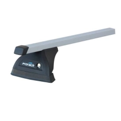 Prorack Standard Through Bar Silver 3 Bar Roof Rack for LAND ROVER Defender 110 5dr SUV with Factory Mounting Point (2020 onwards)