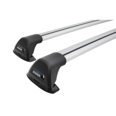 Prorack Aero Flush Silver 2 Bar Roof Rack for DS DS5 5dr Hatch with Bare Roof (2016 onwards)