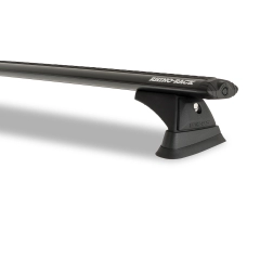Rhino Rack JB0868 Vortex RCH Black 2 Bar Roof Rack for Mitsubishi Triton MQ-MR Extra Cab Ute with Bare Roof (2015 onwards) - Factory Point Mount