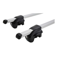 Prorack Standard Rail Bar Silver 2 Bar Roof Rack for DAEWOO Nubira 5dr Wagon with Raised Roof Rail (1997 to 2003)