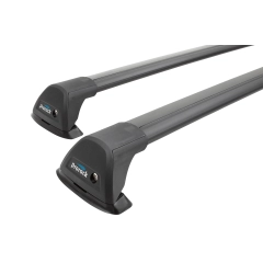 Prorack Aero Flush Black 2 Bar Roof Rack for Land Rover Defender 110 Gen2 5dr SUV with Bare Roof (2020 onwards) - Factory Point Mount