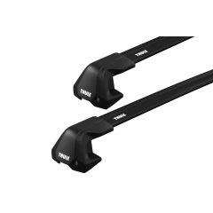 Thule WingBar Edge Black 2 Bar Roof Rack for DAIHATSU Sirion 5dr Hatch with Bare Roof (2018 onwards)