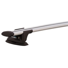 Prorack Aero Through Silver 3 Bar Roof Rack for Land Rover Defender 130 Gen2 5dr SUV with Factory Fitted Track (2023 onwards) - Track Mount