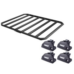 Thule 7106 Caprock S (1500 x 1330mm) Platform for Kia Sorento UM 5dr SUV with Flush Roof Rail (2015 to 2020) - Flush Rail Mount