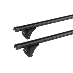 Prorack HD Through Bar Black 2 Bar Roof Rack for DS DS5 5dr Hatch with Bare Roof (2016 onwards)