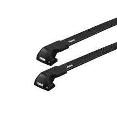 Thule 7206 WingBar Edge Black 2 Bar Roof Rack for Chery Tiggo 4 5dr SUV with Flush Roof Rail (2023 onwards) - Flush Rail Mount