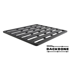 Rhino Rack JC-00463 Pioneer Platform (1528mm x 1426mm) with Rhino-Rack Backbone for Chevrolet Silverado 1500 Crew Cab with Bare Roof (2019 to 2021) - Custom Point Mount