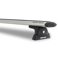 Rhino Rack JA7938 - Vortex RLT600 Ditch Mount Silver 1 Bar Roof Rack for DODGE RAM 4dr 4dr Ute from 2010