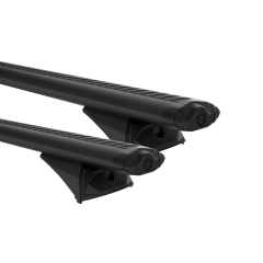 Rhino Rack JC-02885 Vortex RX300L Trackmount Black 2 Bar Roof Rack for Daihatsu Handivan 2dr Van with Bare Roof (1999 to 2002) - Track Mount