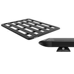 Rhino Rack JC-01830 Pioneer 6 Platform (1500mm x 1240mm) with RCL legs for Kia Sportage QL 5dr SUV with Flush Roof Rail (2015 to 2021)