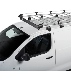 CRUZ Silver Evo Aluminium Tradie for Fiat Doblo 5dr Van with Factory Mounting Point (2010 to 2020) - Factory Point Mount