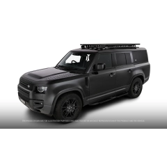 Rhino Rack JC-01934 Pioneer 6 Platform (2100mm x 1240mm) with Backbone for Land Rover Defender 130 Gen2 5dr SUV with Factory Fitted Track (2023 onwards) - Track Mount