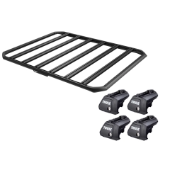 Thule 7104 Caprock M (1500 x 1500mm) Platform for Seat Ateca 5dr SUV with Raised Roof Rail (2016 onwards) - Raised Rail Mount