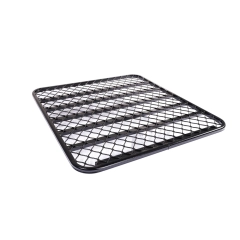 Tracklander Aluminium 1400 X 1250mm Flat Rack for Chevrolet Silverado 4dr Ute With Bare Roof (2010 - 2023)