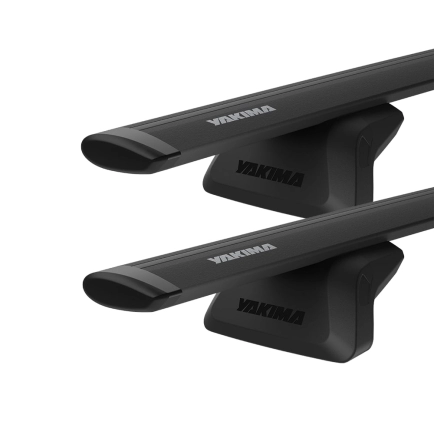 Yakima JetStream Thru bar Black 2 Bar Roof Rack for HAVAL H6 5dr SUV with Flush Roof Rail (2021 onwards)