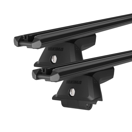 Yakima TrimHD SkyLine Black 2 Bar Roof Rack for Land Rover Range Rover Sport Series 1 5dr SUV with Bare Roof (2005 to 2013) - Factory Point Mount