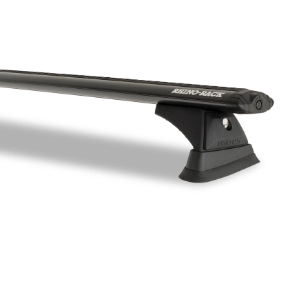 Rhino Rack JC-00405 - Vortex RCH Black 2 Bar Rack System for NISSAN Navara 4dr 4dr Ute from 2021