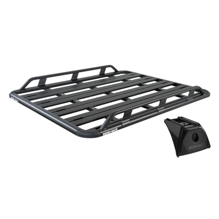 Rhino Rack JC-02997 Pioneer Tradie (1528mm x 1236mm) for Great Wall X200 5dr SUV with Flush Roof Rail (2011 to 2016) - Factory Point Mount