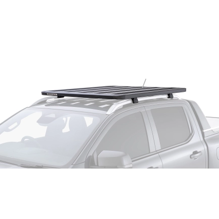 Rhino Rack JC-01600 Pioneer 6 Platform (1500mm x 1380mm) with RX100 legs for Kia EV9 5dr SUV with Raised Roof Rail (2023 onwards) - Raised Rail Mount