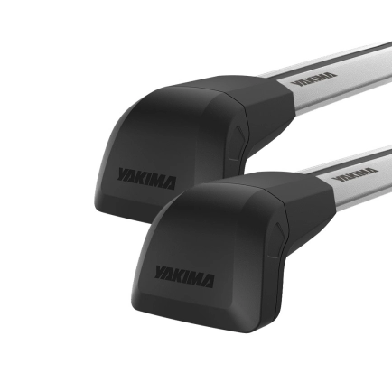 Yakima JetStream FX SightLine Silver 2 Bar Roof Rack for BYD Sealion 5dr SUV with Flush Roof Rail (2024 onwards) - Flush Rail Mount