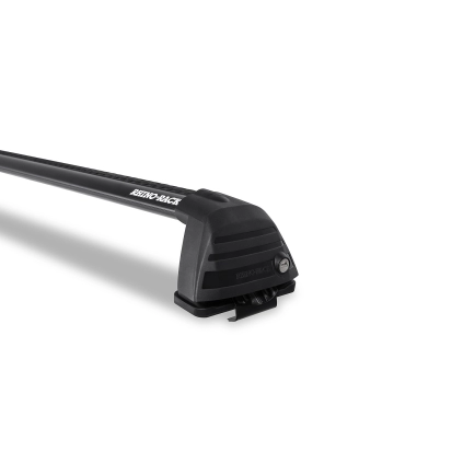 Vortex ROC25 Flush Black 2 Bar Roof Rack - #RV0141B | Rhino-Rack