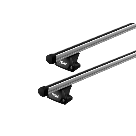 Thule 7106 ProBar Evo Silver 2 Bar Roof Rack for Haval Jolion 5dr SUV with Flush Roof Rail (2021 onwards) - Flush Rail Mount