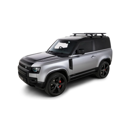 Rhino Rack JC-01593 Reconn-deck 2 Bar RCL-RCH Roof Rack for Land Rover Defender 130 Gen2 5dr SUV with Factory Fitted Track (2023 onwards) - Factory Point Mount