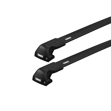 Thule 7206 WingBar Edge Black 2 Bar Roof Rack for Haval H6 5dr SUV with Flush Roof Rail (2021 onwards) - Flush Rail Mount