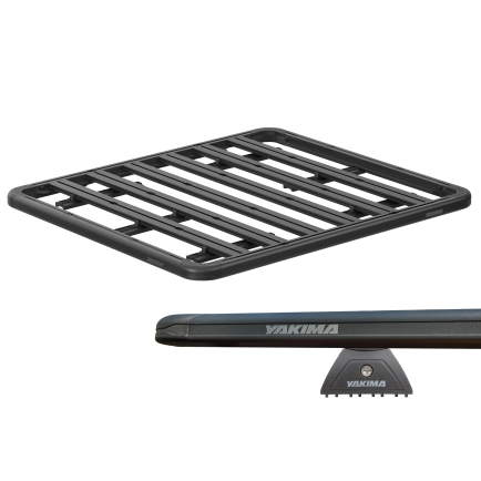 Yakima LockNLoad Platform A (1240 X 1530mm) for Mitsubishi Triton MQ-MR 4dr Ute with Bare Roof (2015 to 2024) - Track Mount