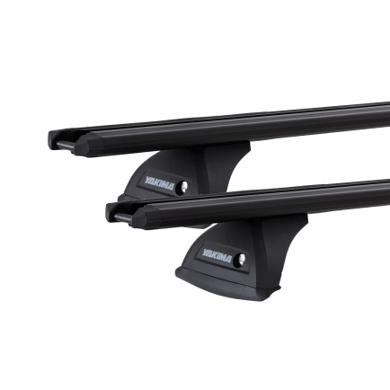 Yakima LockNLoad TrimHD Black 2 Bar Roof Rack for Chery Omodo 5 5dr SUV with Bare Roof (2023 onwards) - Clamp Mount