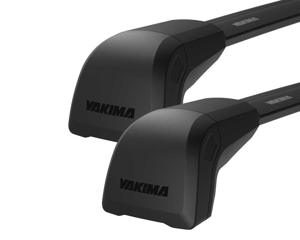 Yakima JetStream FX BaseLine Black 2 Bar Roof Rack for Haval H6 5dr SUV with Bare Roof (2021 onwards) - Clamp Mount