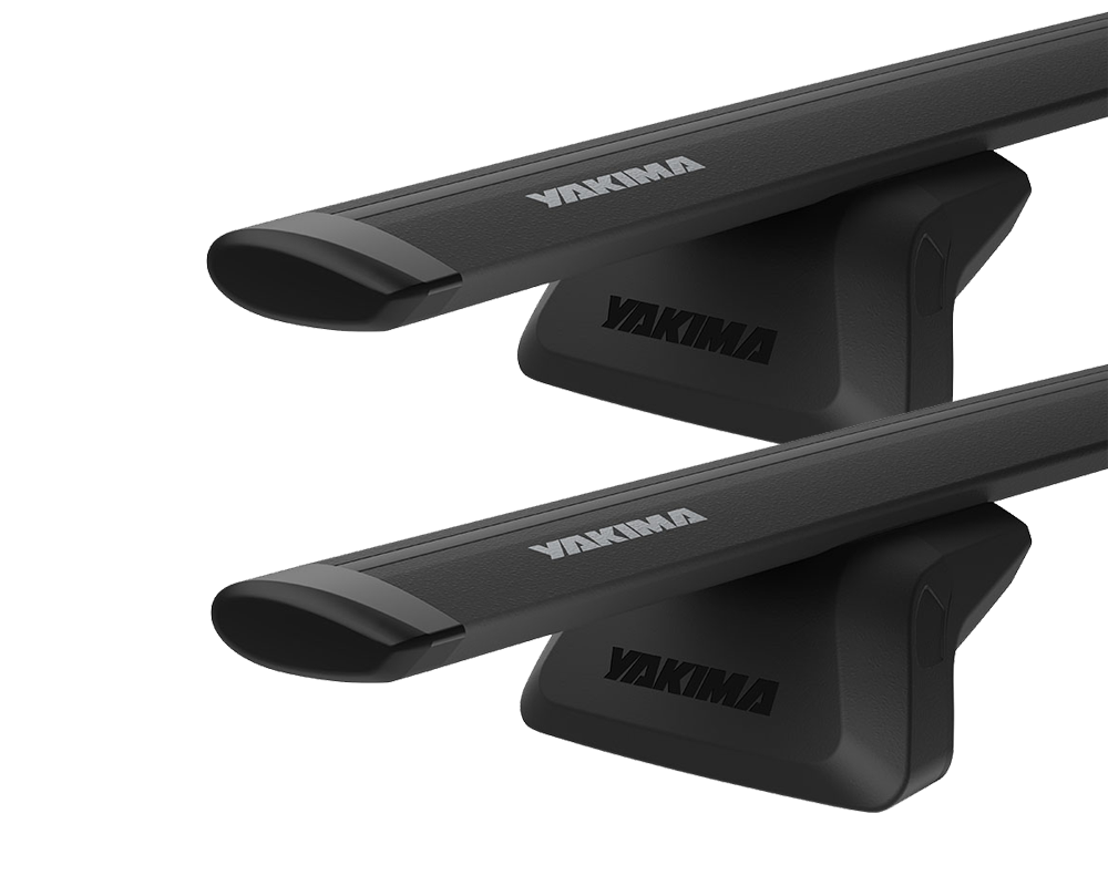 Yakima JetStream SightLine Black 2 Bar Roof Rack for Chery Tiggo 5dr SUV with Flush Roof Rail (2024 onwards) - Flush Rail Mount