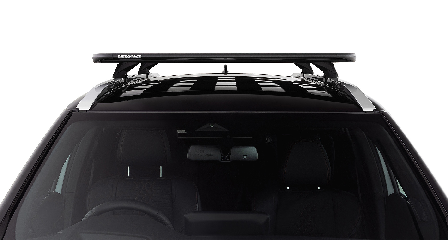Rhino Rack JC-02139 Pioneer 6 Platform (1300mm x 1240mm) with RX200-4 legs for Mitsubishi Outlander ZM 5dr SUV with Flush Roof Rail (2022 onwards) - Flush Rail Mount
