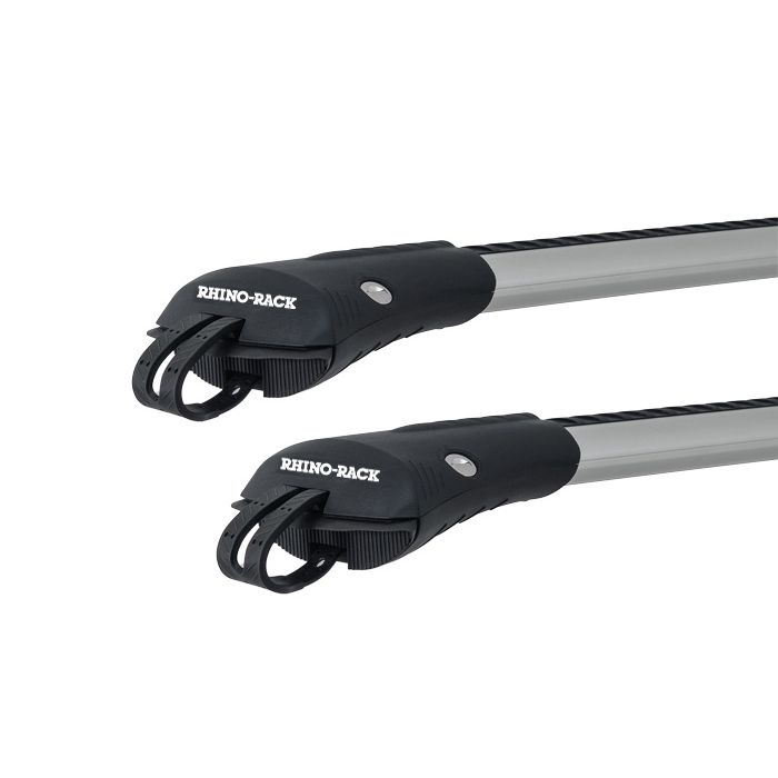 Rhino Rack JA7950 Vortex StealthBar Silver 2 Bar Roof Rack for DODGE Journey 5dr SUV with Raised Roof Rail (2008 to 2016)