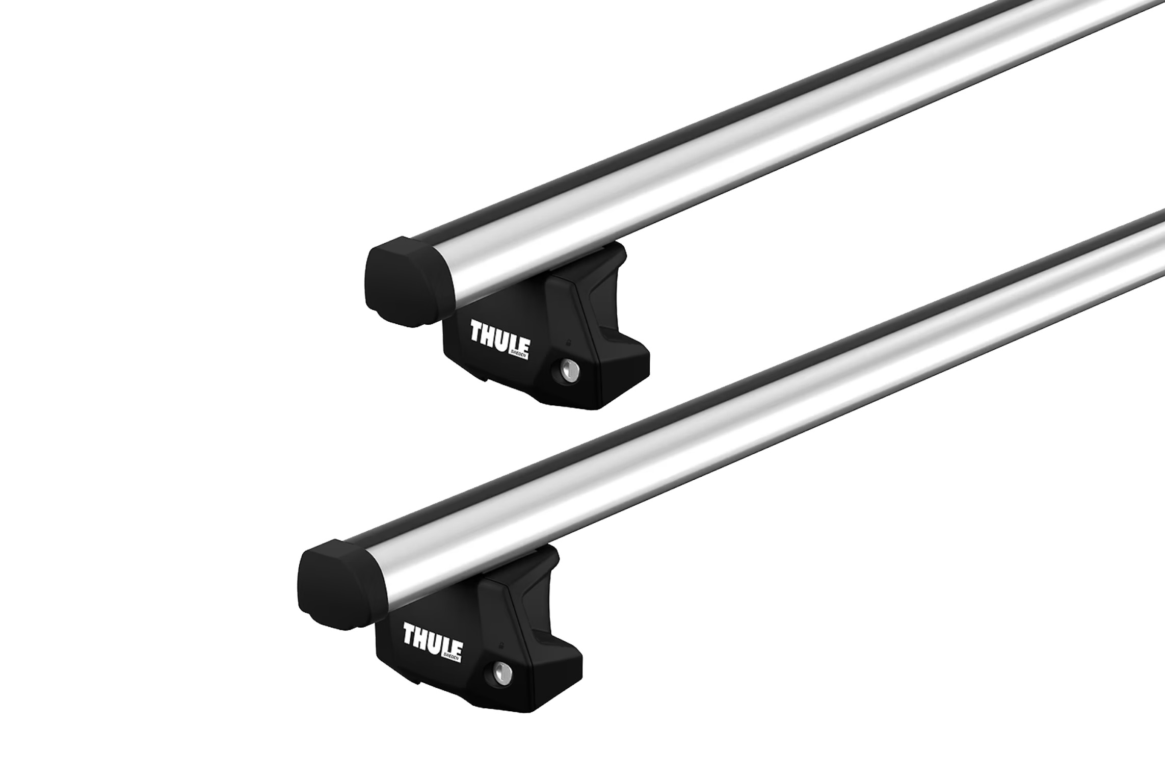 Thule 7107 ProBar Evo Silver 2 Bar Roof Rack for GMC Hummer EV 4dr Ute with Factory Mounting Point (2022 onwards) - Factory Point Mount