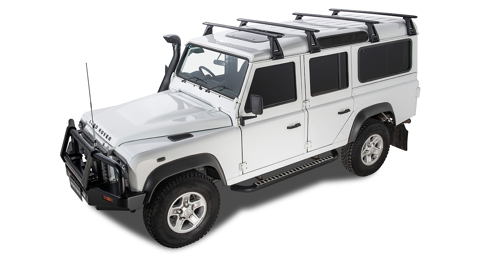 Vortex RL210 Black 4 Bar Roof Rack | Rhino-Rack