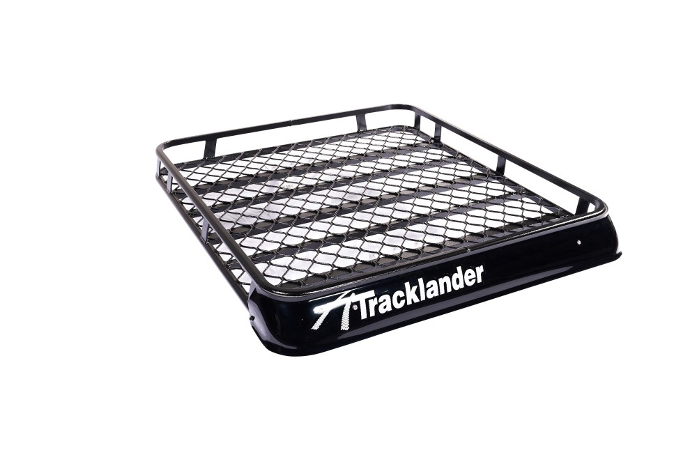 Tracklander Aluminium 1400 X 1250mm Fully Enclosed Rack for Gmc Sierra 4dr Ute With Bare Roof (2010 - 2023)