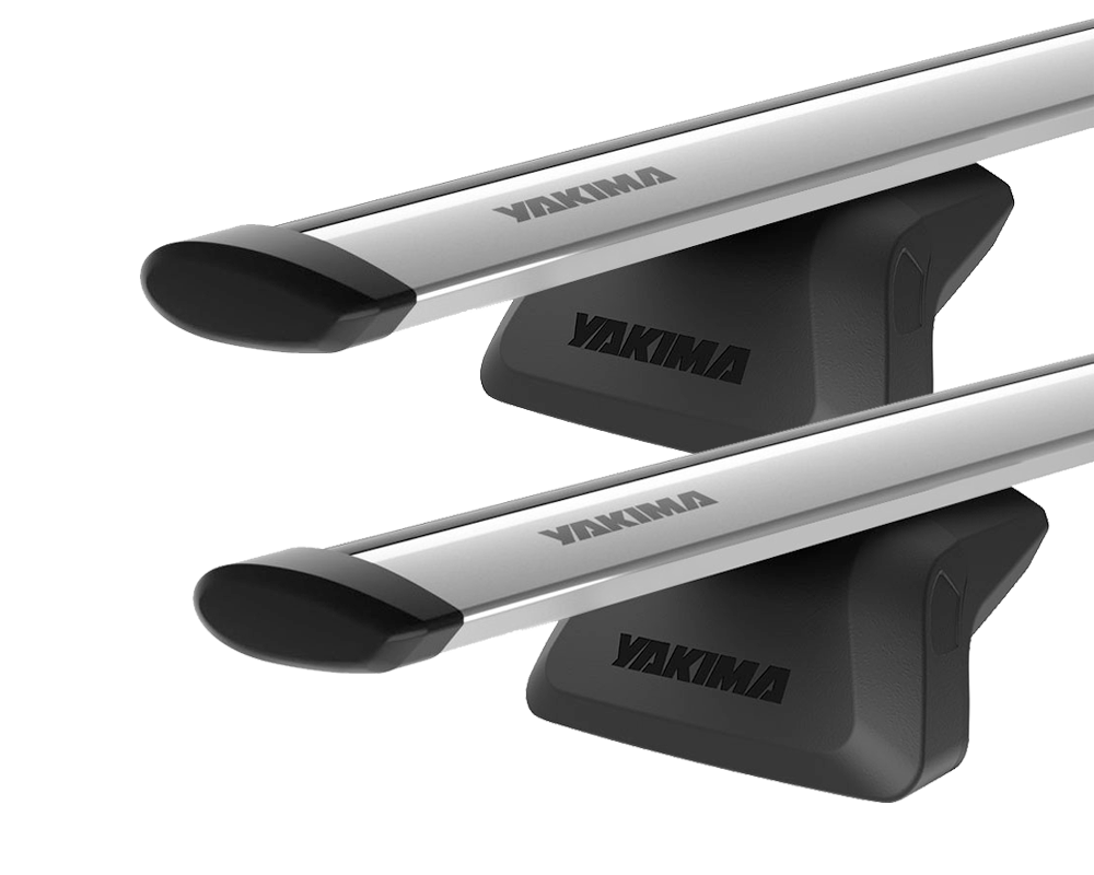 Yakima JetStream SightLine Silver 2 Bar Roof Rack for Chery Tiggo 5dr SUV with Flush Roof Rail (2024 onwards) - Flush Rail Mount