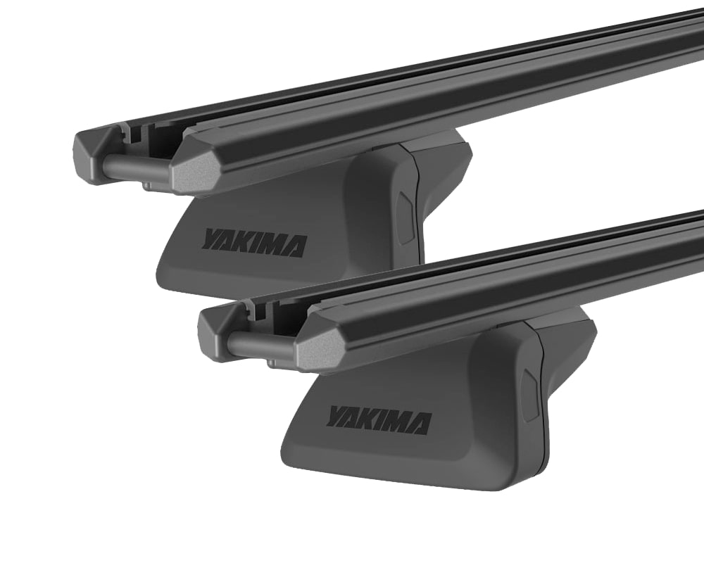 Yakima TrimHD Thru bar Black 2 Bar Roof Rack for HAVAL Jolion 5dr SUV with Flush Roof Rail (2021 onwards)