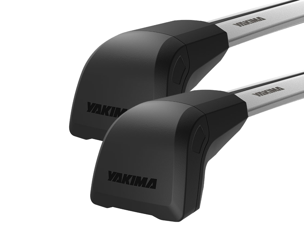 Yakima JetStream FX Silver 2 Bar Roof Rack for RAM 1500 4dr Ute with Bare Roof (2019 onwards) - Clamp Mount