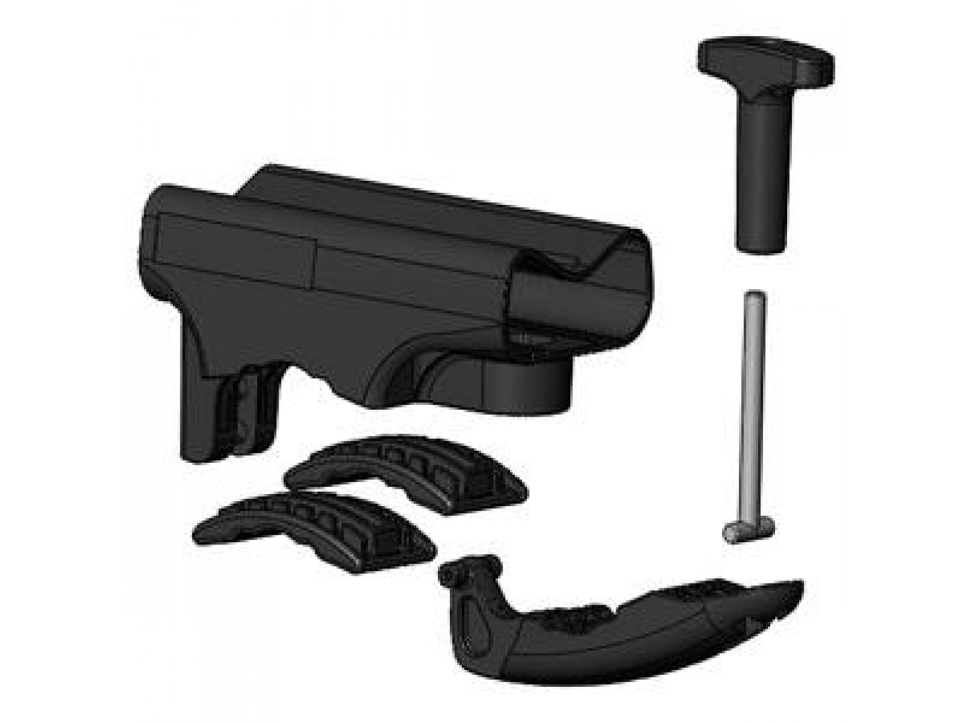 Yakima Rear Clamp Assembly Forklift / Front loader 8880208