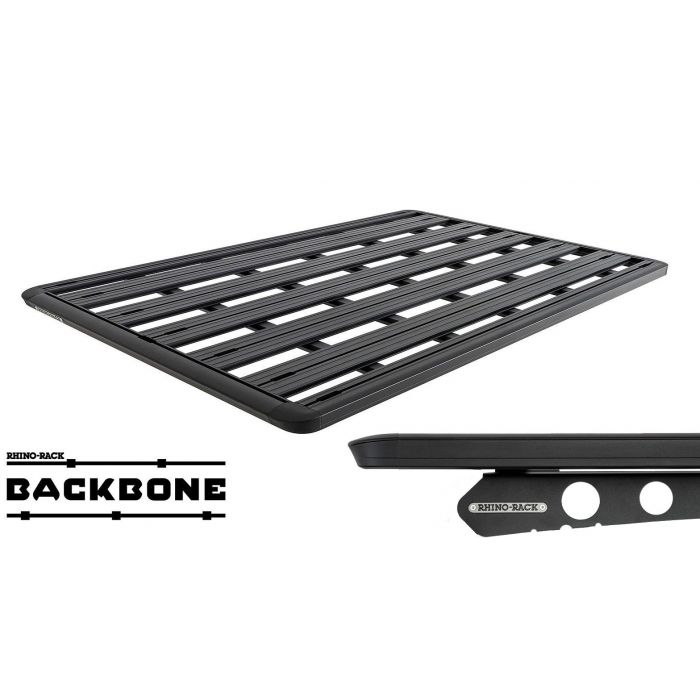 Rhino Rack JC-01259 Pioneer Platform (1328mm x 1236mm) with Backbone for MAZDA BT-50 4dr Ute with Bare Roof (2020 onwards)