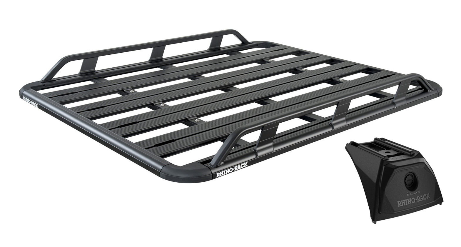Rhino Rack JC-02997 Pioneer Tradie (1528mm x 1236mm) for Great Wall X200 5dr SUV with Flush Roof Rail (2011 to 2016) - Factory Point Mount